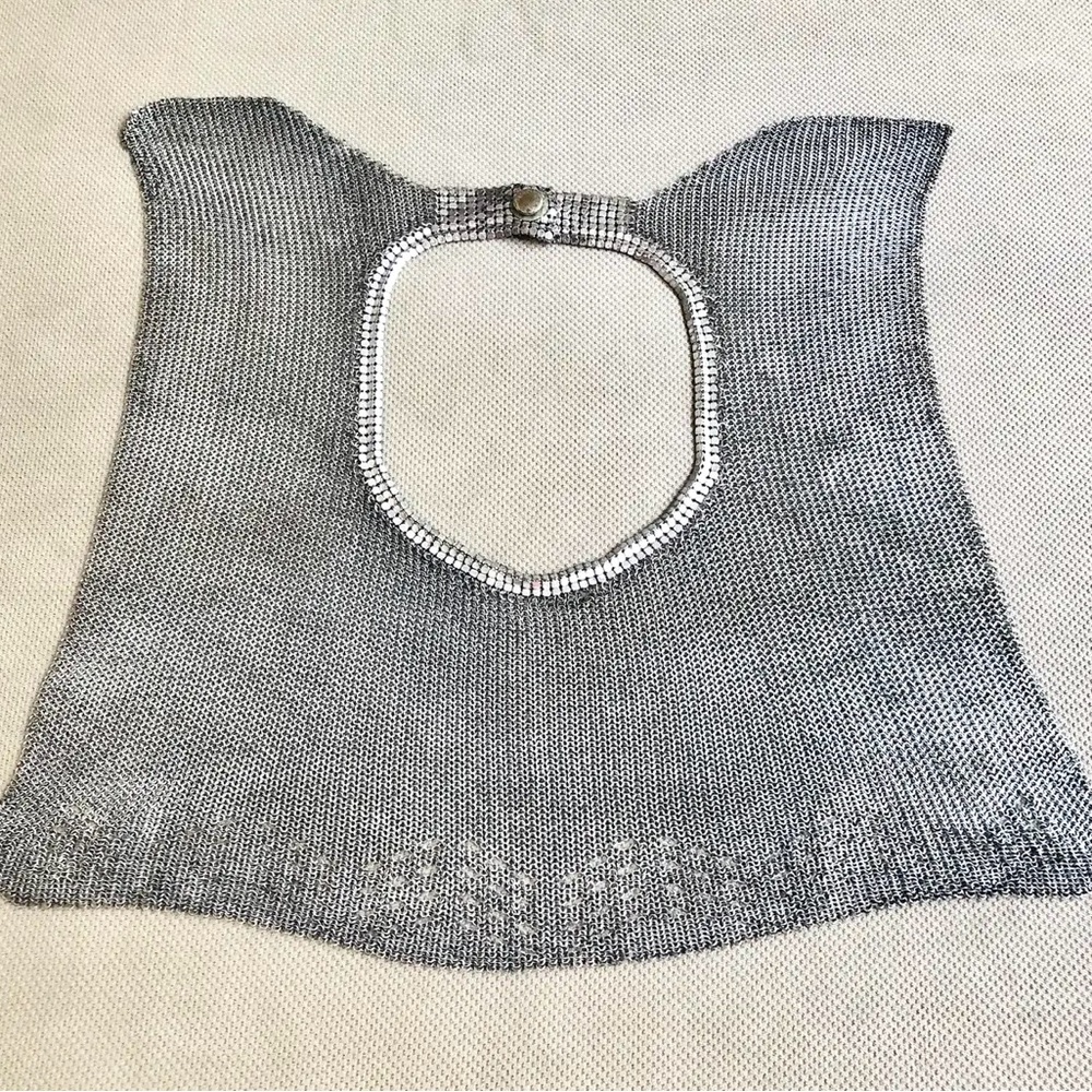 Vintage Chainmaille Collar Necklace